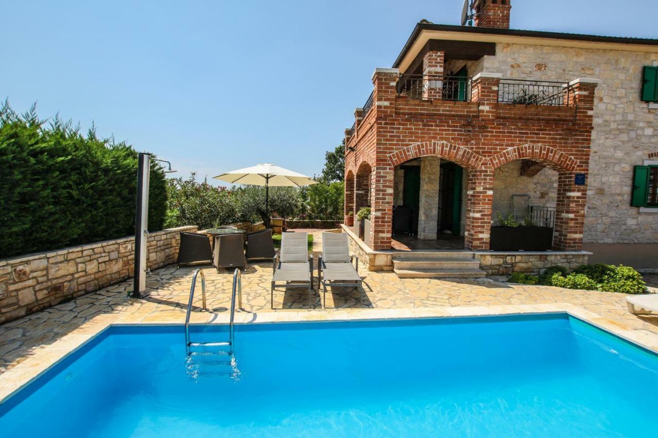 Villa Istriana Jakob With Pool Tar-Vabriga المظهر الخارجي الصورة